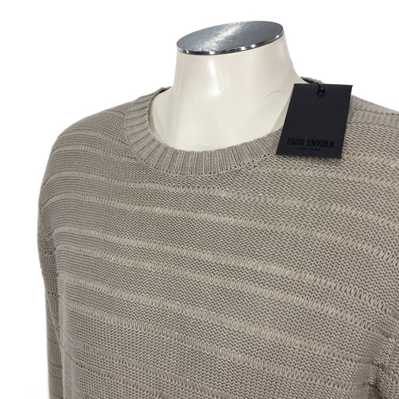 Todd Snyder Other - Todd Snyder NY Black Label 100% Linen Knit Crew